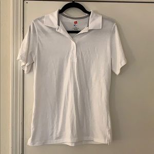 Collared Short Sleeve Top